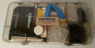 Centrix Mark Iii C - R Syringe System 1983 Three (3) Syringes Tips Case,  Misc