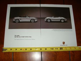 2004 Porsche Boxster S Anniversary Edition 2 Page Ad