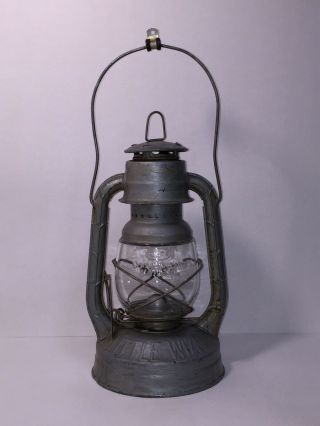Vintage Dietz Little Wizard Kerosene Railroad Lantern Ny Usa Antique 1920s Rare