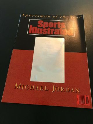 Sports Illustrated December 23,  1991 Michael Jordan Sportsman Of The Year