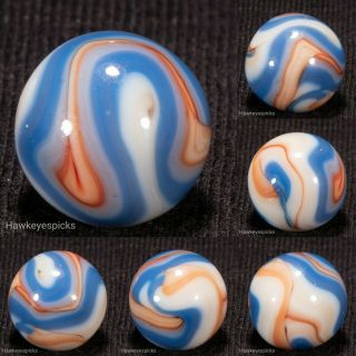 Stellar Champion Agate Swirl Vintage Marble 5/8 Hawkeyespicks Sg