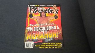 Inside Wrestling Magazines November 2000 Triple H Hulk Hogan Trish Stratus Nash