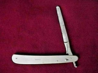 Antique Vintage Hauptner Folding Lock Back Surgical Scalpel