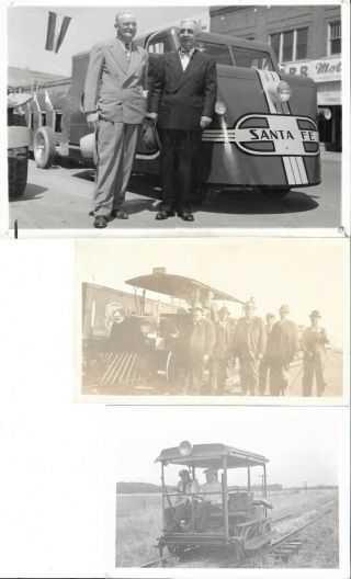 Photo Santa Fe Railroad Photograph & Other Train Photos