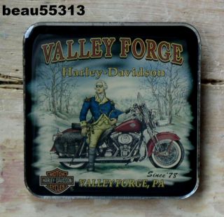 H - D Of Valley Forge Pennsylvania Harley Davidson Dealer Dealership Vest Pin