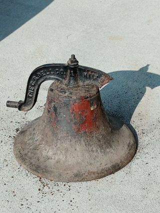 Antique C.  S.  Bell & Co.  Cast Iron Bell