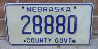 Vintage Nebraska 1990 