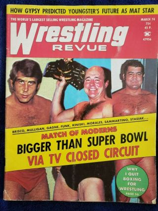 Wrestling Revue March 1974