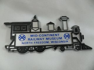 Mid Continent Railway Museum North Freedom Wisconsin Vintage Refrigerator Magnet
