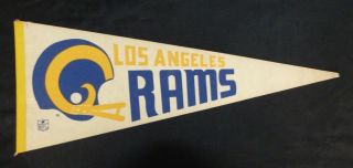 Vintage Los Angeles Rams Pennant