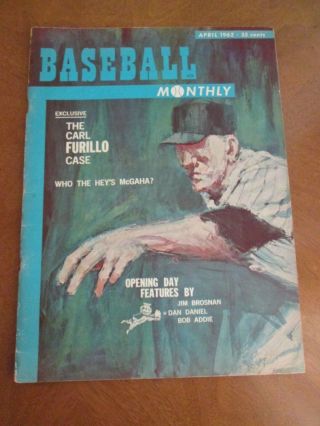 1962 Baseball Monthly The Greatest Opening Day Games April 1962