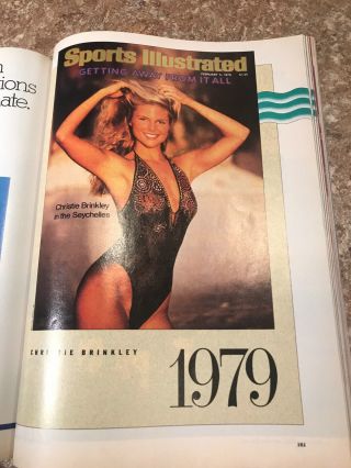 1989 Kathy Ireland Sports Illustrated 25th Anniversary Swimsuit Issue 3