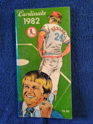 1982 St.  Louis Cardinals World Series Champions Media Guide