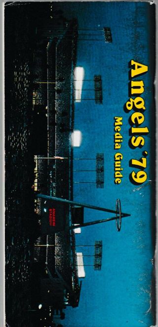 1979 California Angels Baseball Media Guide