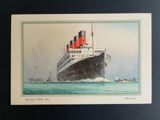 Rms Aquitania - Cunard White Star Line | 1948 Abstract Log