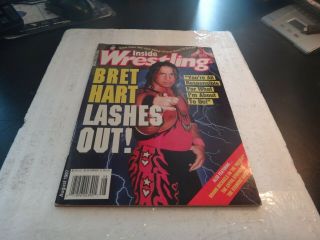 Inside Wrestling Victory Sports Series August 1997 Bret Hart Sting Wwe Wwf Wcw