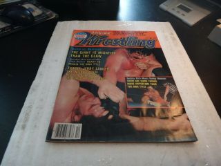 Inside Wrestling Victory Sports Series December 1982 Andre Vs Mulligan Wwe Wwf