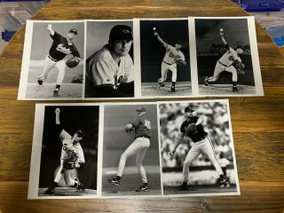 Ben Mcdonald 8x10 Press Photos (7) The Sporting News Baltimore Orioles Brewers