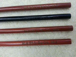 Minneapolis & St Louis Railway Co.  No.  1 & No.  2 Lead Pencils
