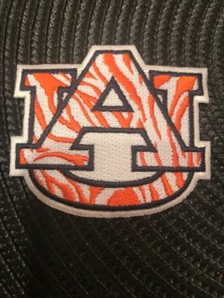 Auburn Tigers " War Eagle " Vintage Embroidered Iron On Patch Nos 3” X 3”