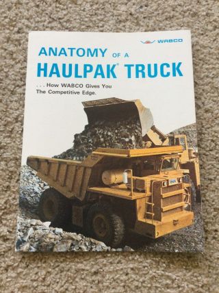 1972 Wabco Haulpak Trucks,  For Heavy - Duty Usage.