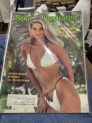 Vintage Sports Illustrated 2/4/1980 Christie Brinkley