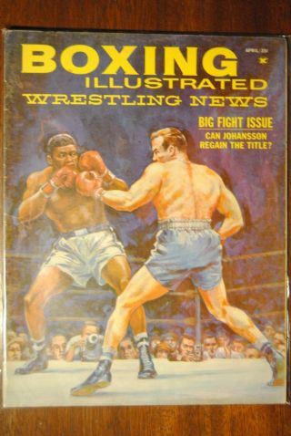 1961 Boxing Illustrated - Floyd Patterson Ingemar Johansson