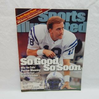 Sports Illustrated November 22,  1999 On The Cover Peyton Manning