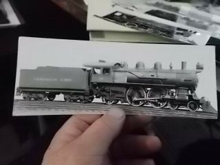 Real Photo Specification Card American Locomotive Co,  Vandalia Railroad
