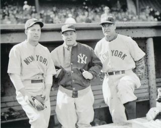 Lou Gehrig,  Joe Mccarthy,  Tommy Henrich 8x10 Photo York Yankees