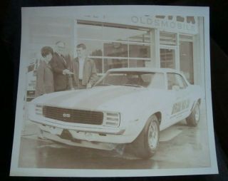 1969 Photo - 1969 Camaro Conv.  Official Pace Car,  Dealership,  Wash,  St.  Orignal