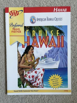 1998 American Hawaii Cruises Ss Independence Cruise Brochure