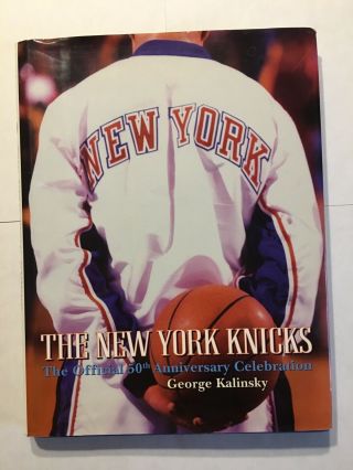 York Knicks Ny Official 50th Anniversary Celebration Hardcover Book
