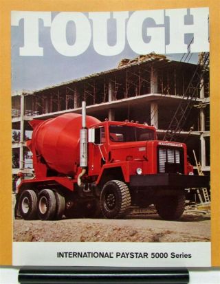 1973 International Ihc Paystar Truck 5050 5070 Sales Brochure & Specifications