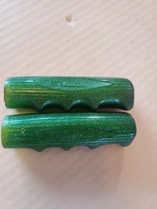 Schwinn Stingray Pea Picker Krate Fastback Green Glitter Grips