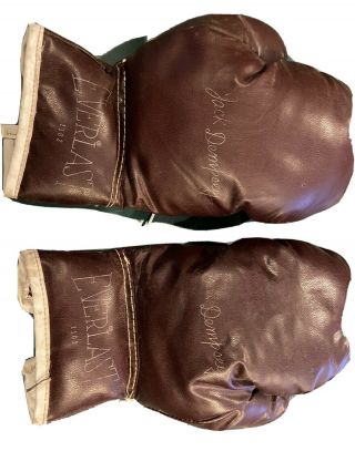 Vintage Everlast 1102 Boxing Gloves Dempsey