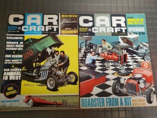 Vintage 1965 Car Craft Magazines - 4 Issues