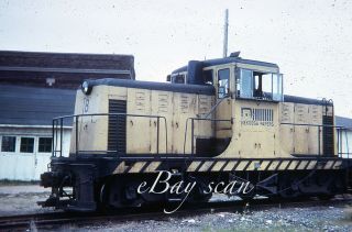 Nekoosa Papers 8 Port Edward,  Wisconsin 1975 Kodachrome Railroad Slide