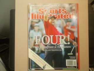 Tiger Woods - Sports Illustrated April 18 2005 No Label