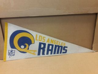Vintage Los Angeles Rams Pennant
