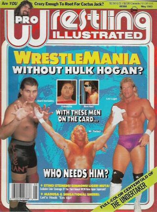 Pro Wrestling Illustrated - May 1993 - Wrestlemania Without Hulk Hogan Wwf