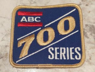 1 Vintage Abc 700 Series American Bowling Congress Patch For Bowling Shirt