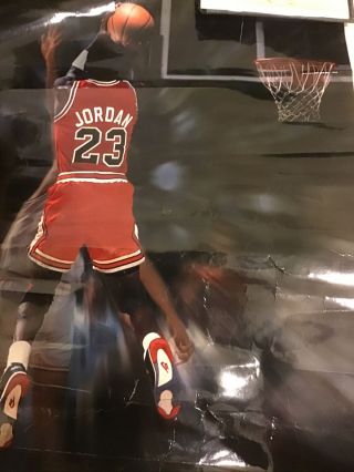 Nike Air Jordan 4 Iv - The Shot Poster The Last Dance Michael Jordan Cement Bred