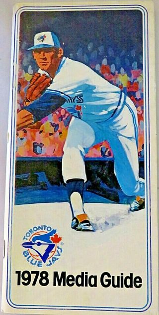 Vintage 1978 Toronto Blue Jays - Major League Baseball Media Guide