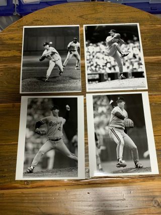 Zane Smith 8x10 Press Photos (4) The Sporting News Pittsburgh Pirates Red Sox