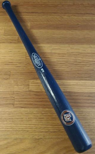 Louisville Slugger Mini Bat 18 " Bowling Green Hot Rods Wooden Bat Blue