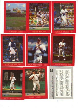 1988 Chicago White Sox Coca Cola Team Set (30)