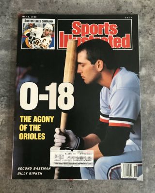 Sports Illustrated May 2nd 1988 0 - 18 The Agony Of The Orioles - Near