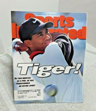 Sports Illustrated October 28 1996 Tiger Woods