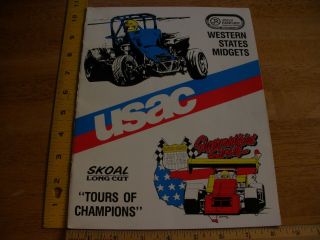 Skoal Long Cut National Supermodified Midget Series 1986 Racing Car Program